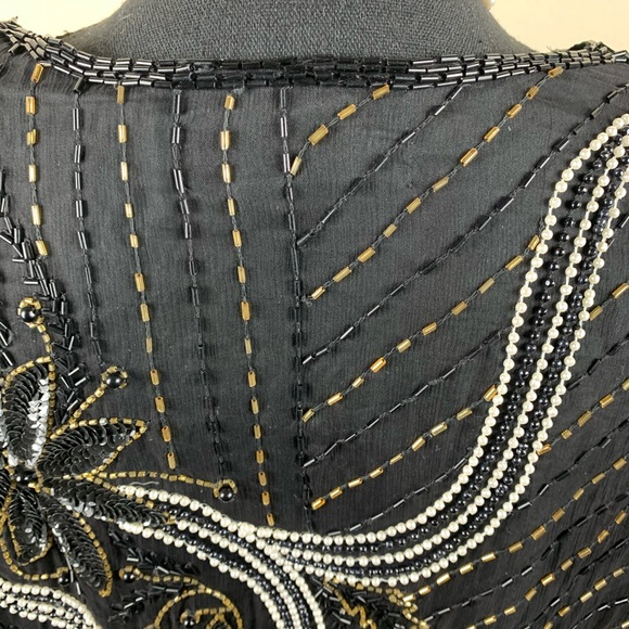 Jewel Queen by Angelique Silk Skirt Set Size 2X - Picture 5 of 8